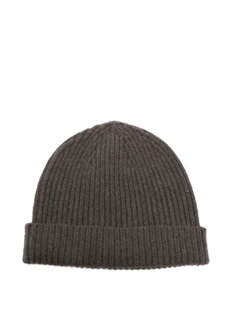 Rick Owens ribbed-knit beanie hat