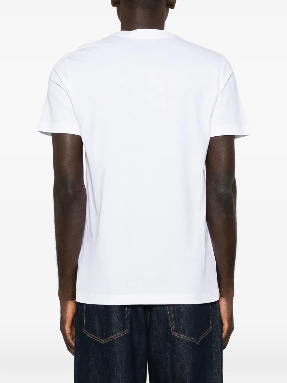 Moschino T-shirt met logoprint Wit
