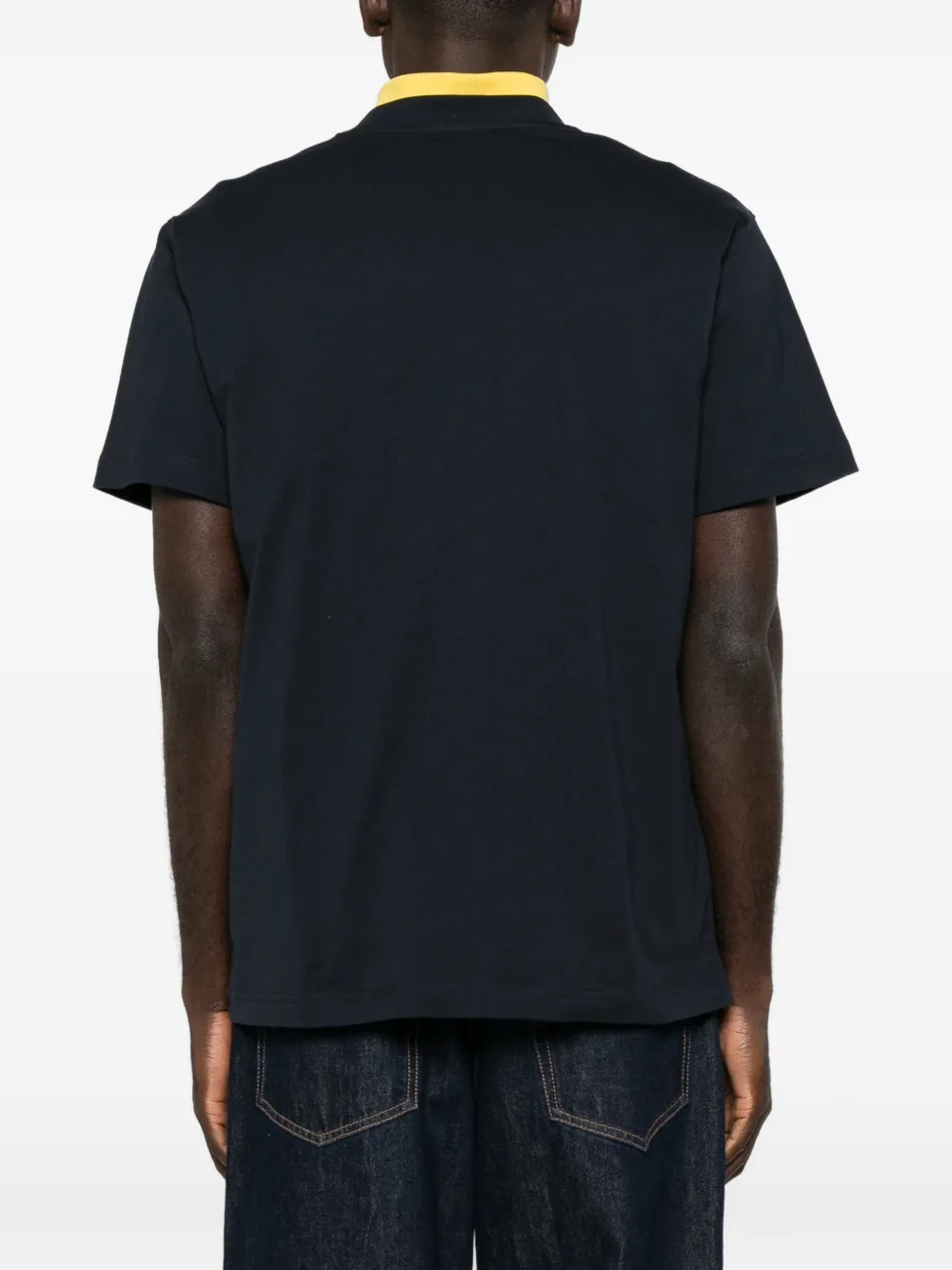 Moschino T-shirt met logoprint Blauw