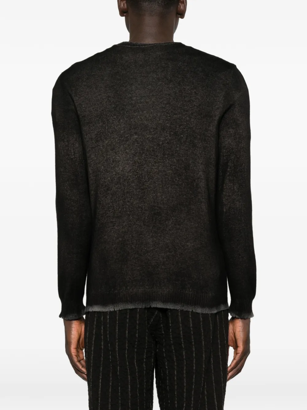 Avant Toi V-neck sweater Zwart