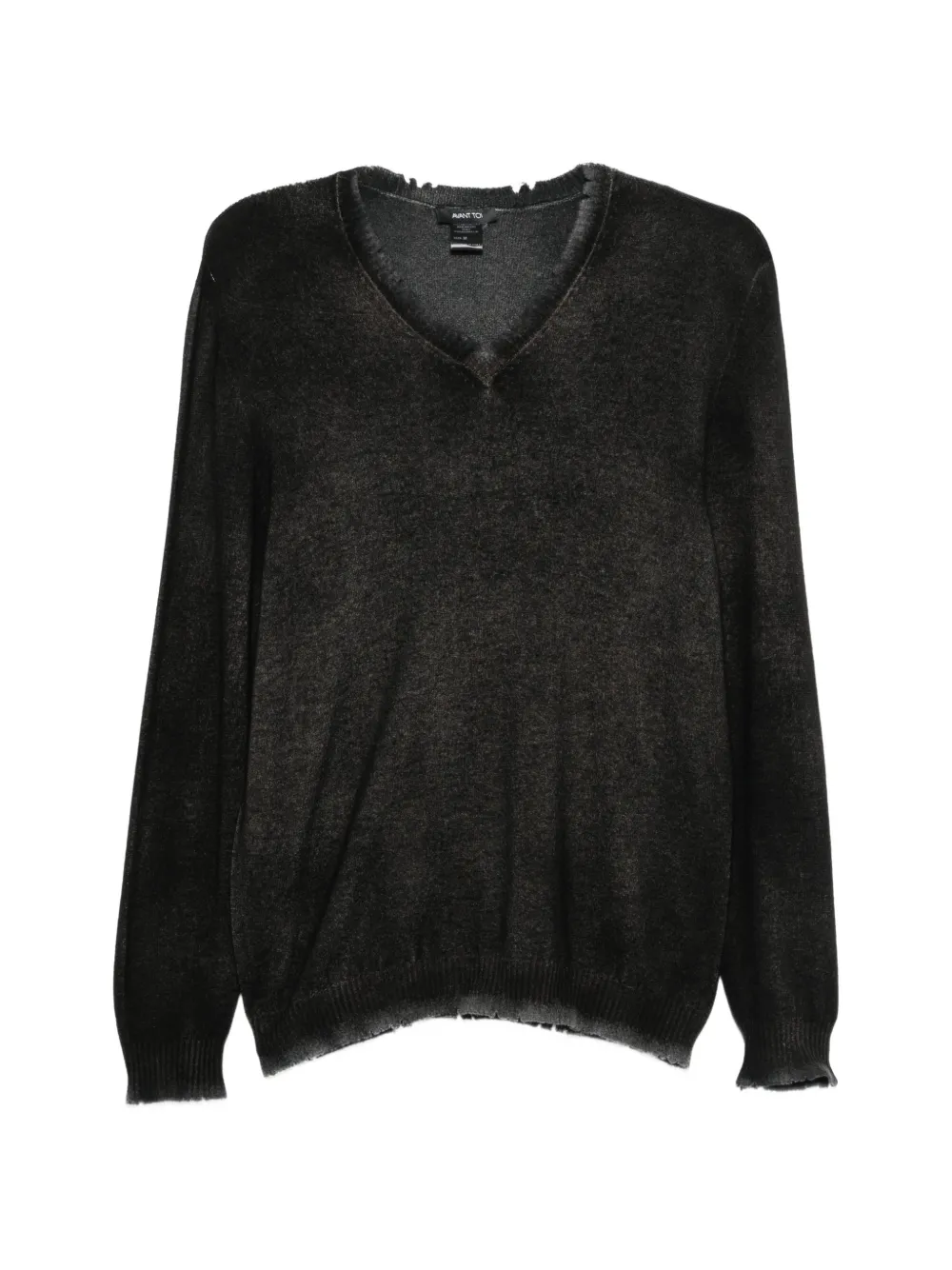 Avant Toi V-neck sweater - Black