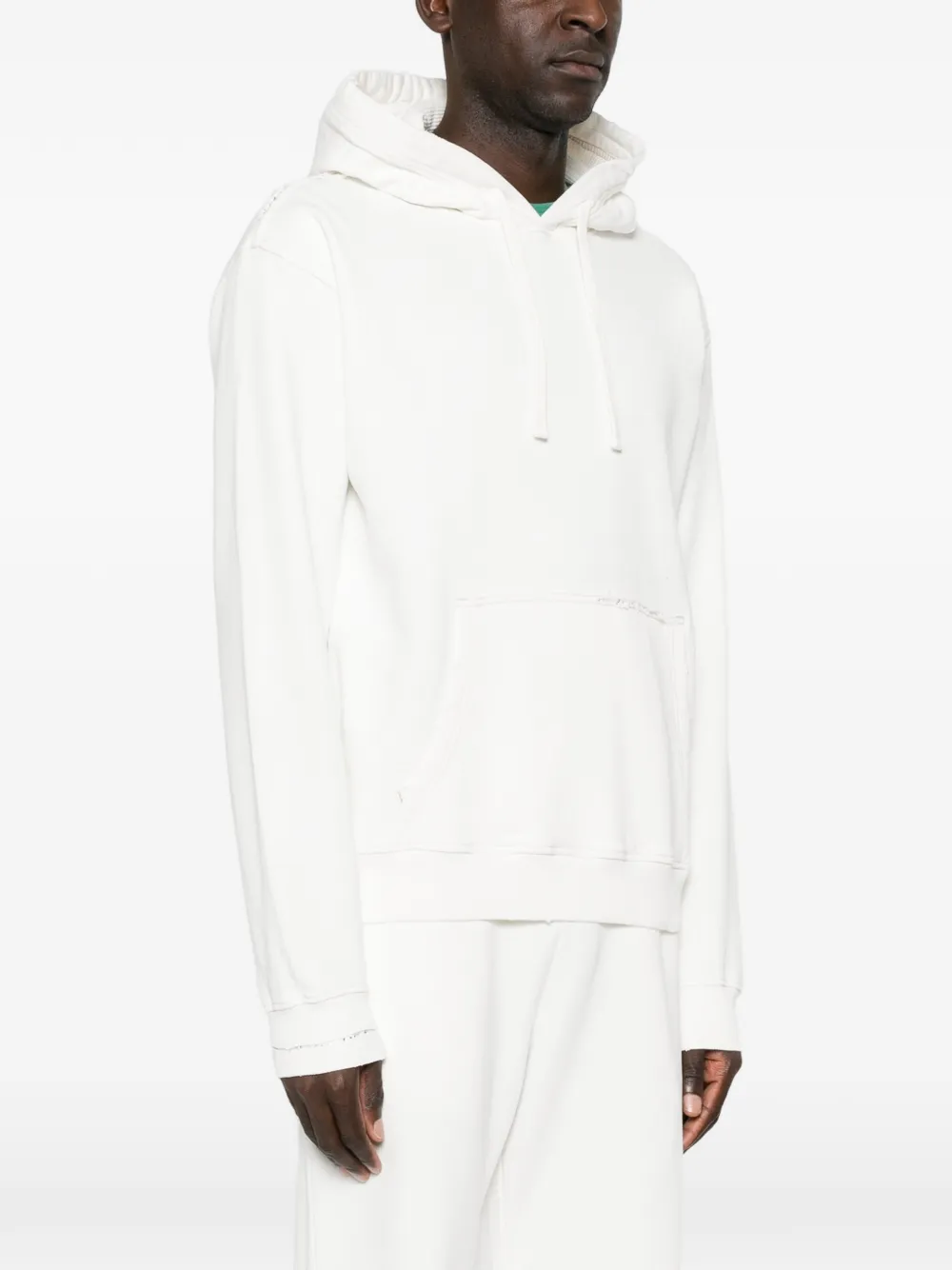 Diesel Hoodie met trekkoord Wit