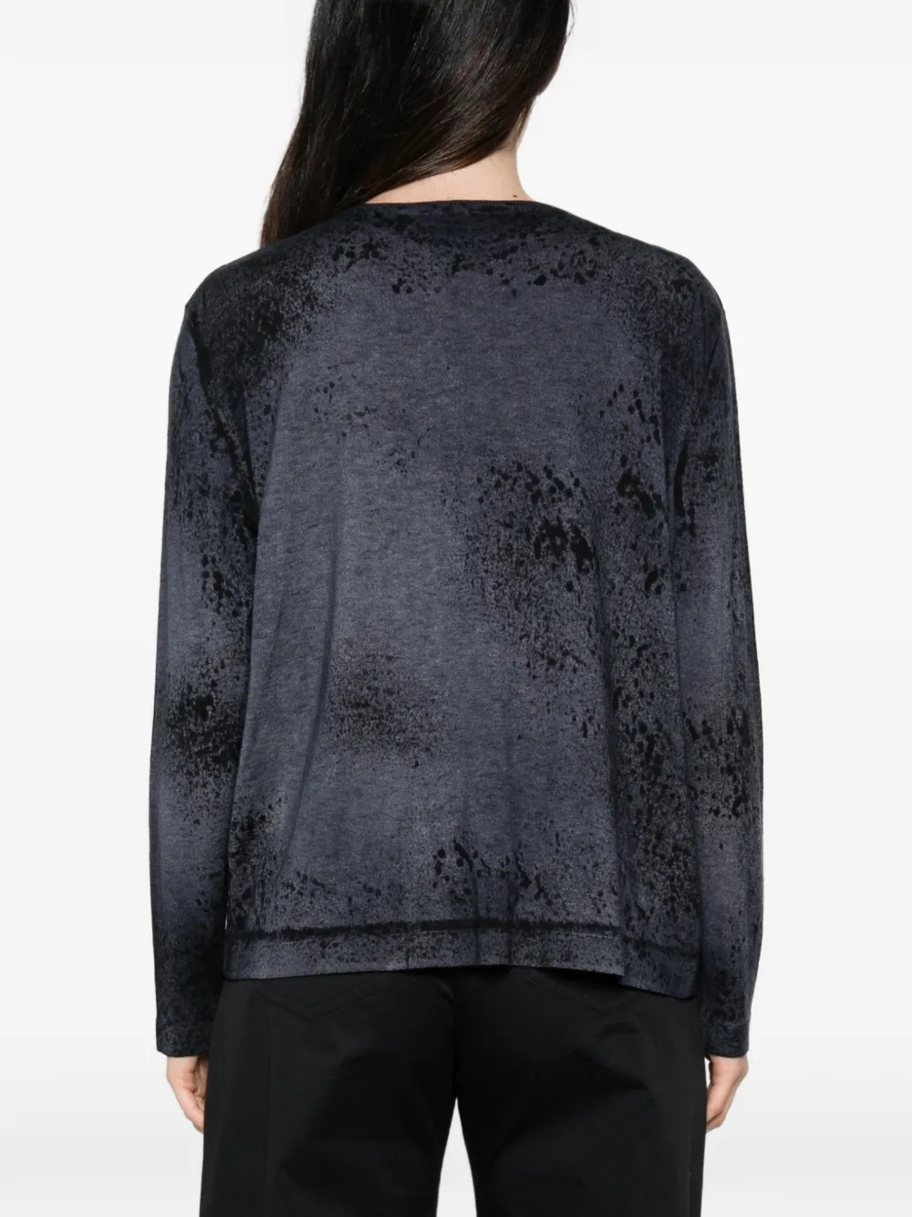 Avant Toi Trui met paisley-print Blauw