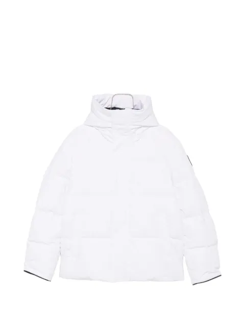 Canada Goose logo-patch coat