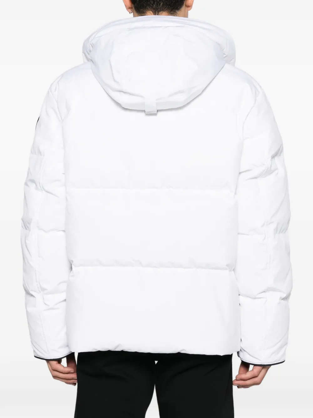 Canada Goose Jas met logopatch Wit