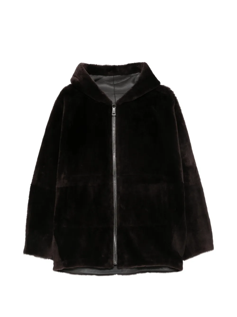 Simonetta Ravizza Bart hooded shearling jacket