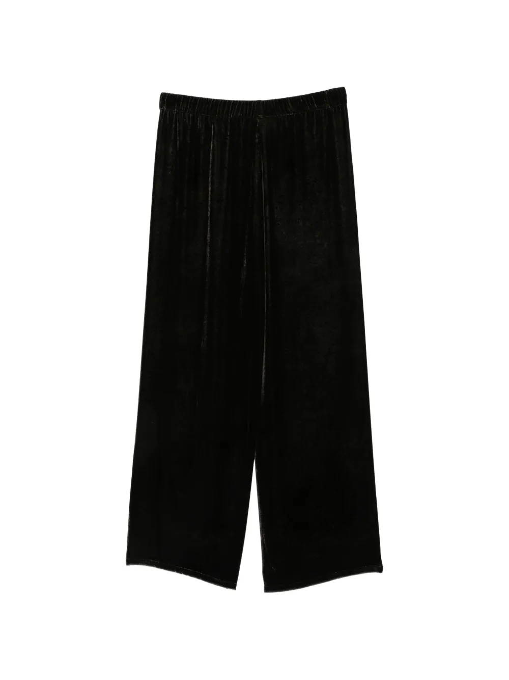 Avant Toi Fluwelen elastische broek Groen