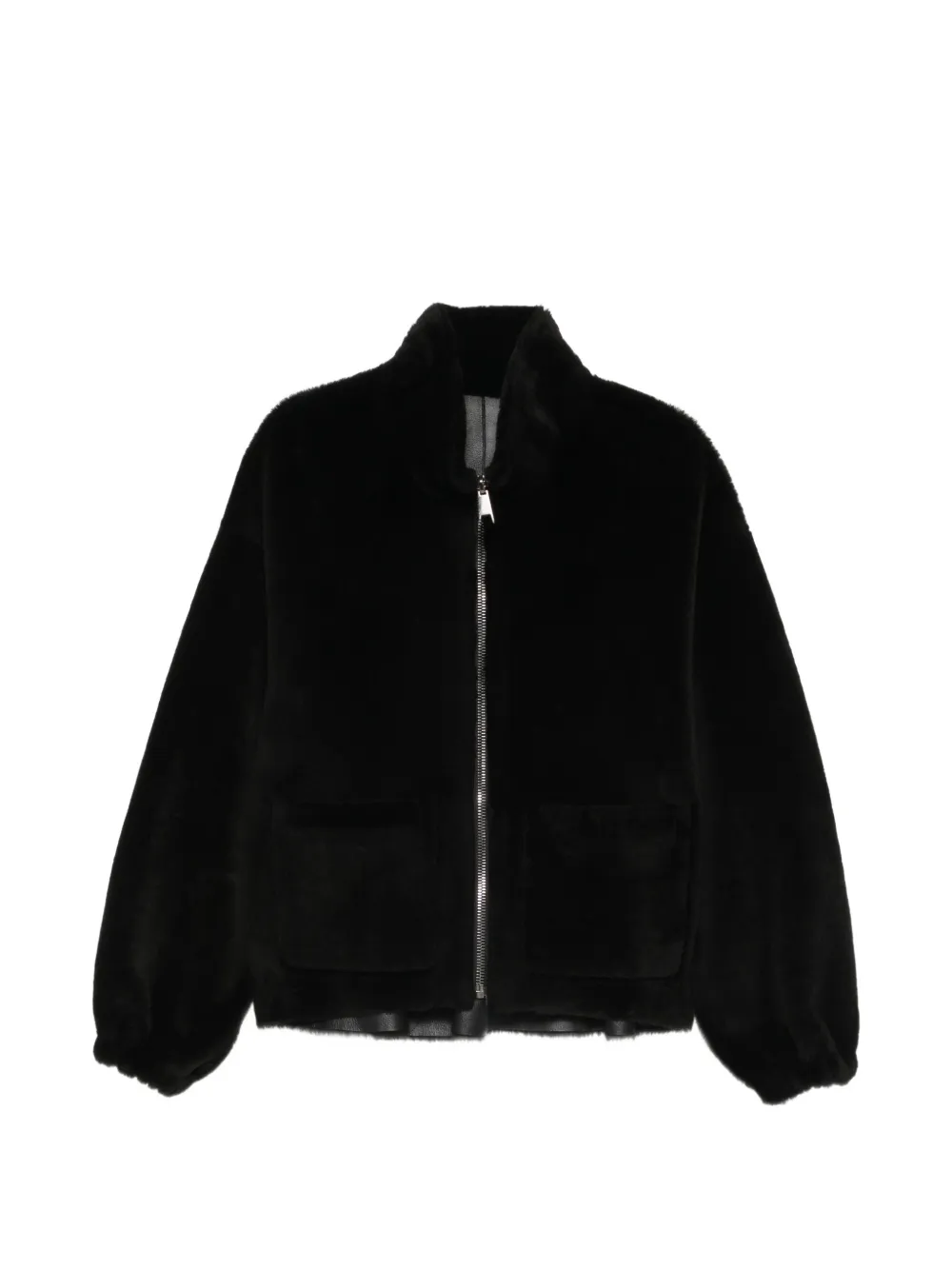 Simonetta Ravizza reversible shearling coat - Nero