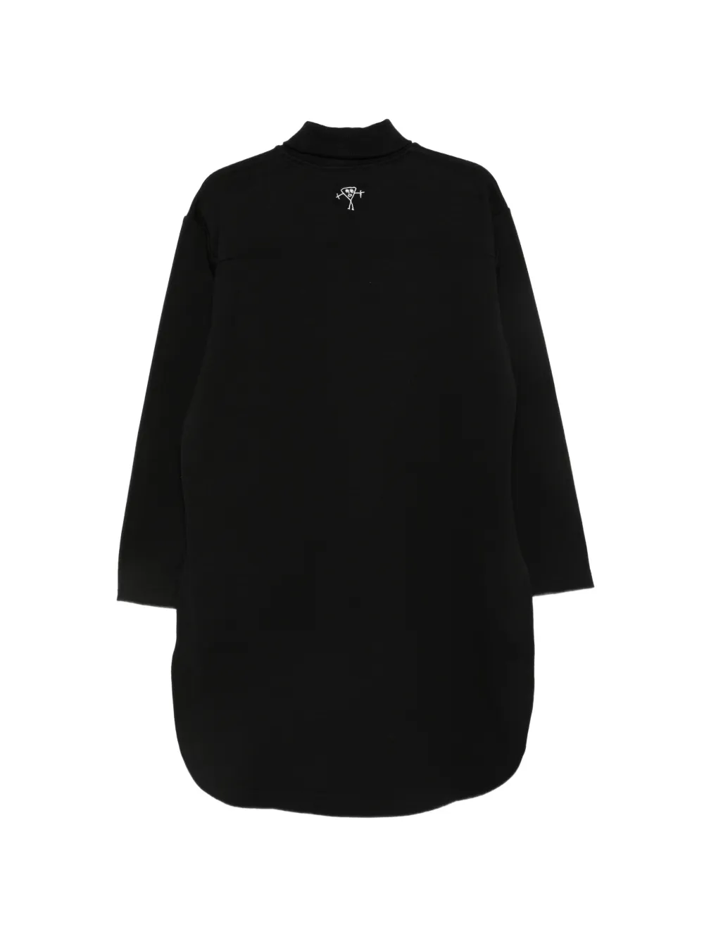 Plan C Sweater met zijsplit Zwart