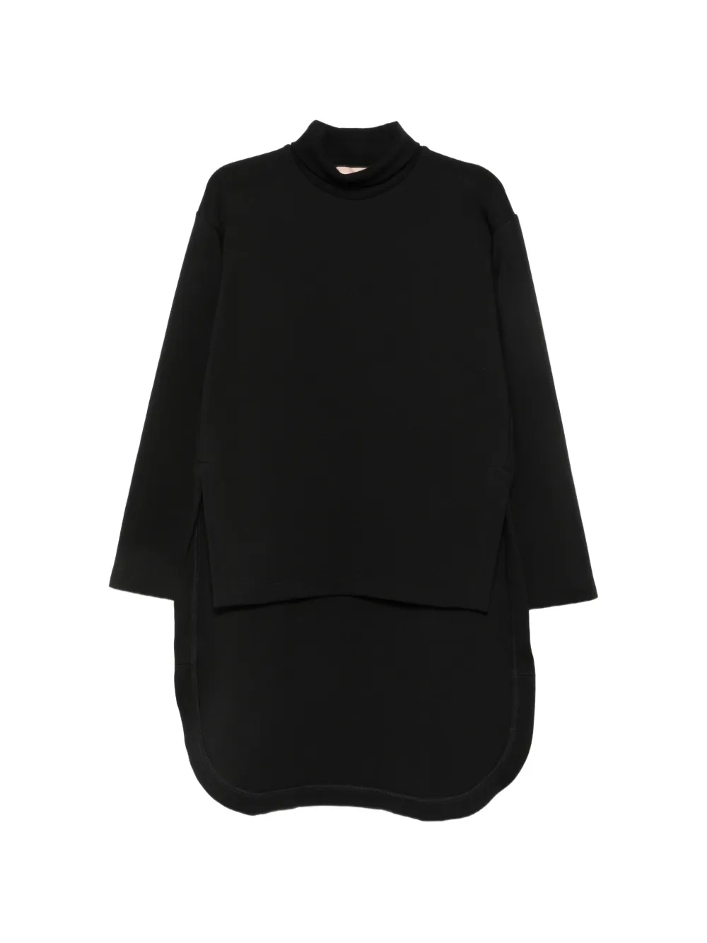 Plan C high-low side-slit sweatshirt