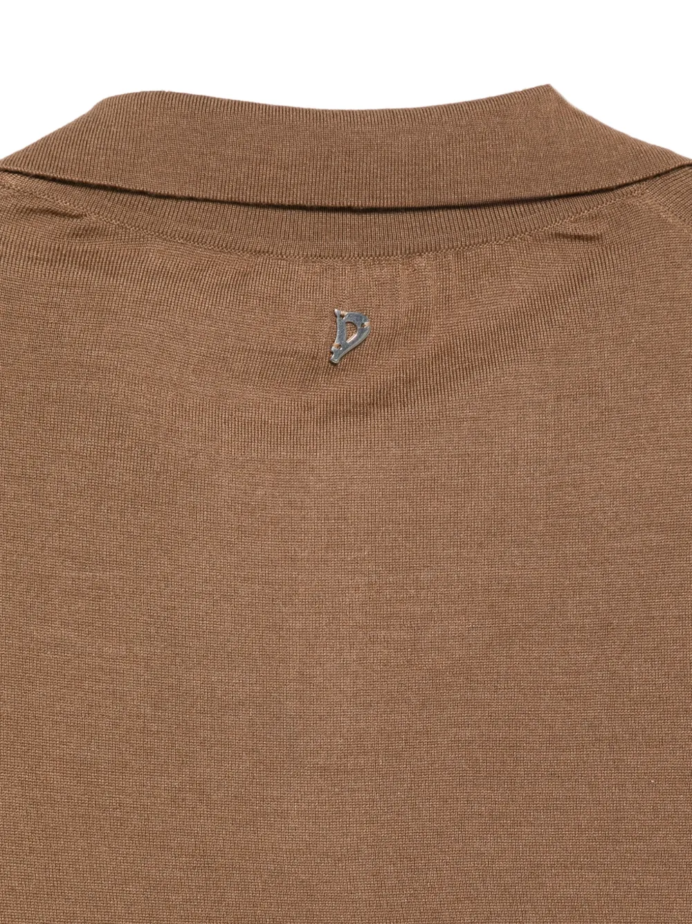 DONDUP Polotrui met lange mouwen Bruin