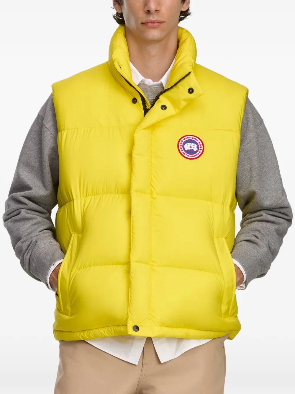Canada Goose quilted gilet - Yellow