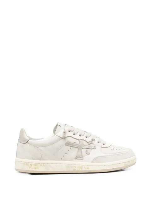 Premiata logo-patch sneakers