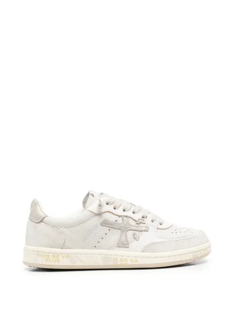 Premiata logo-patch sneakers