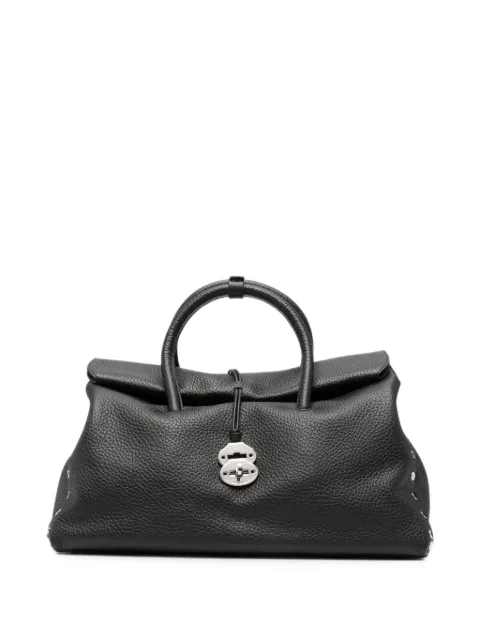 Zanellato bolso shopper Postina extragrande con apliques