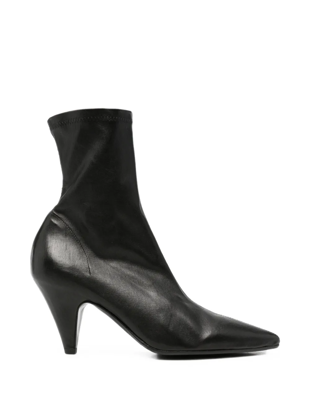 Del Carlo pointed-toe cone-heel ankle boots