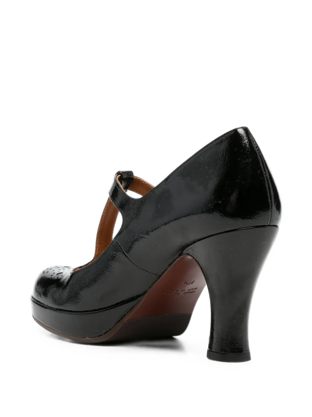 Chie Mihara Kokeshi T-bar pumps Zwart