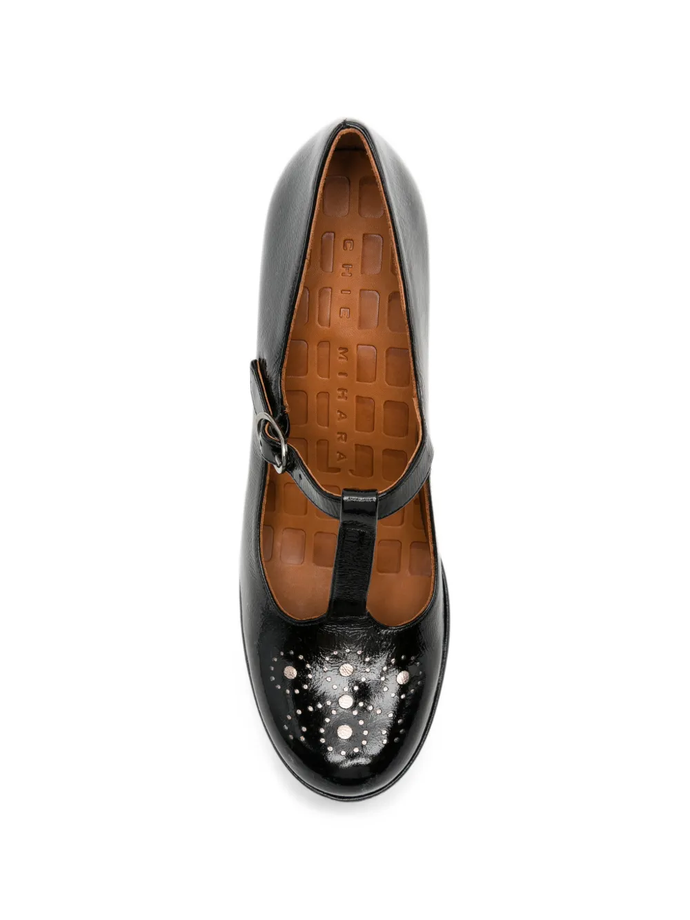 Chie Mihara Kokeshi T-bar pumps Zwart