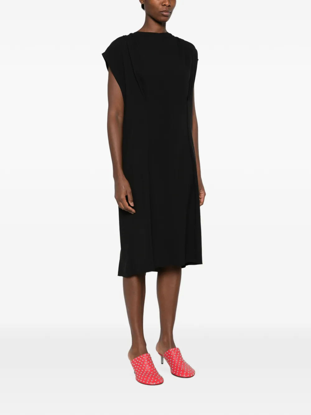 Lanvin Jurk met strik-detail Zwart