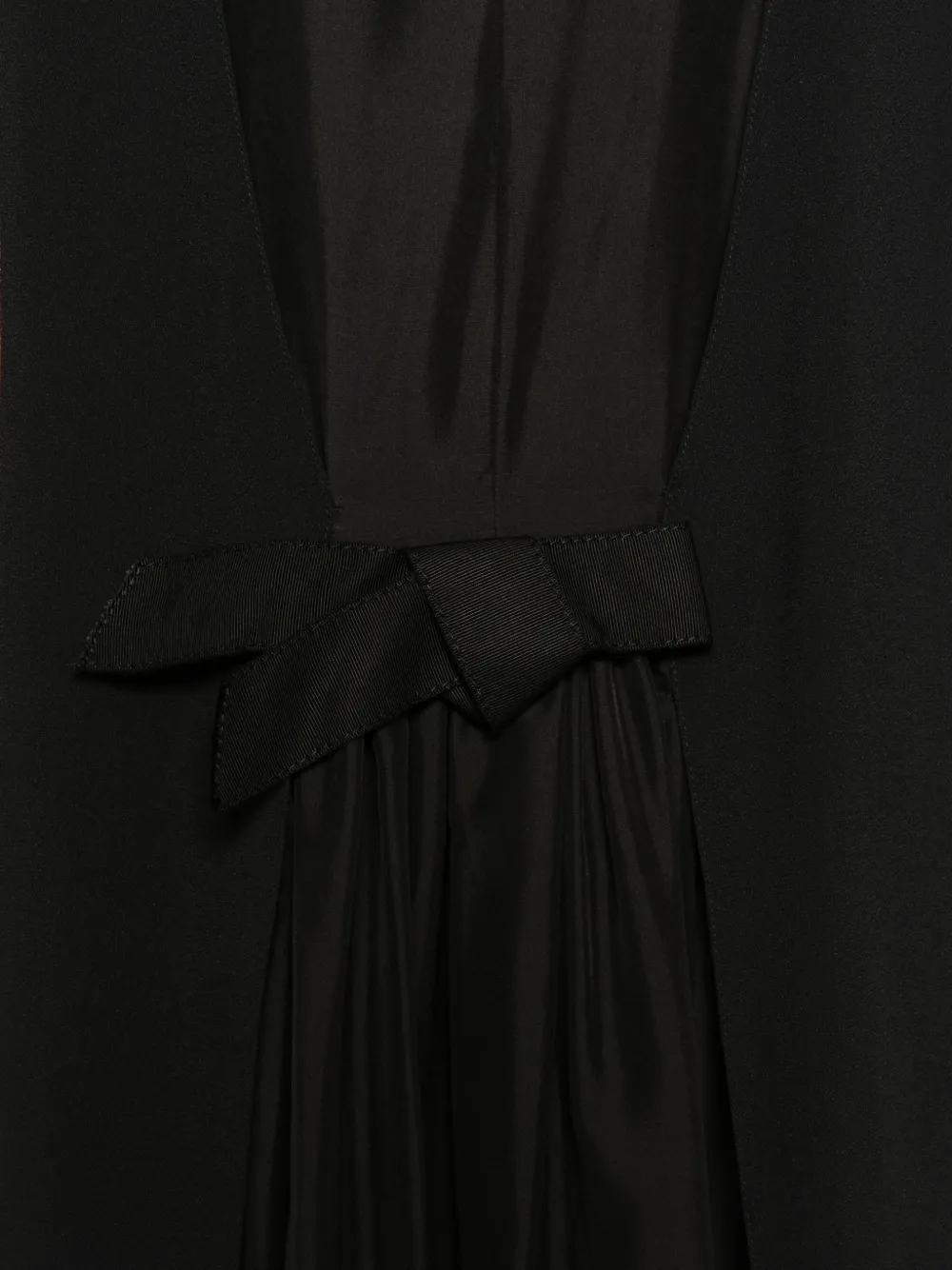 Lanvin Jurk met strik-detail Zwart