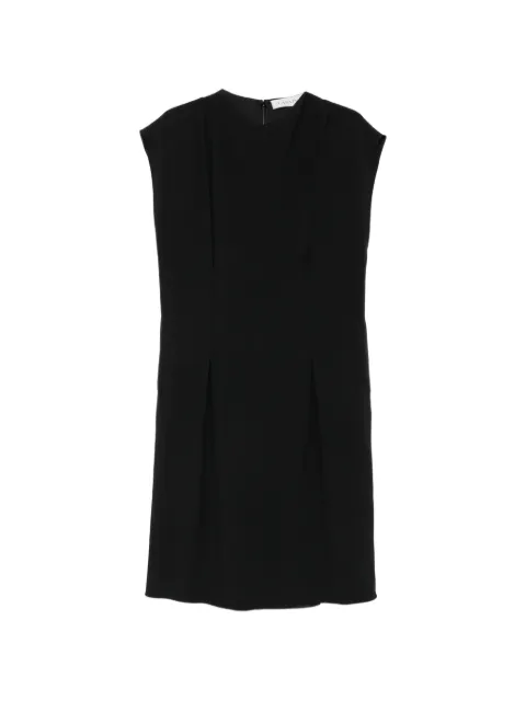 Lanvin vestido midi con detalle de moño
