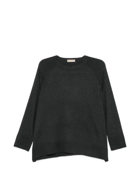 Purotatto raglan-sleeve sweater