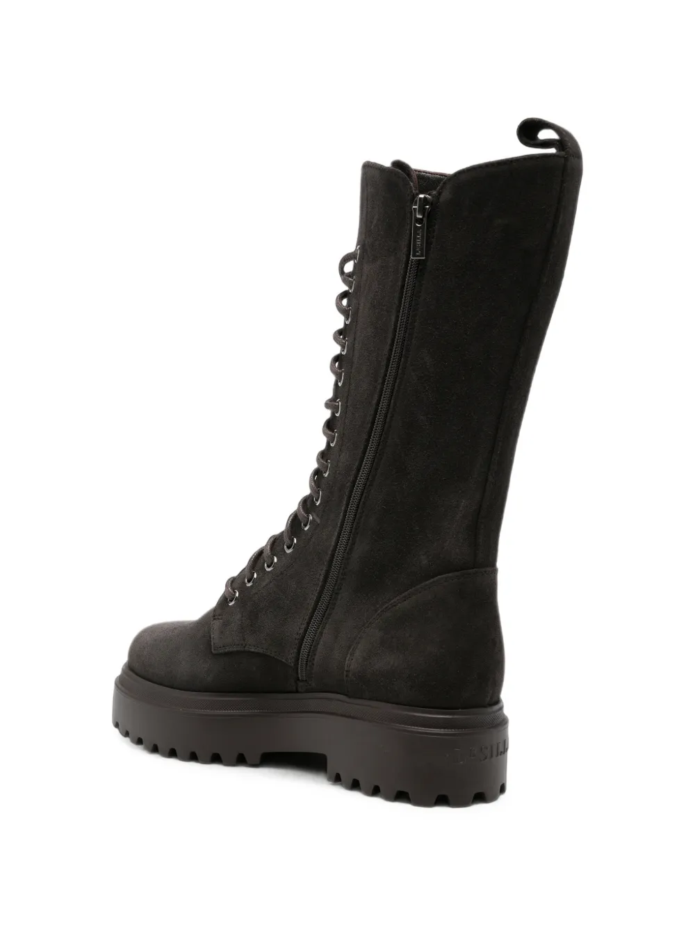 Le Silla lace-up suede ankle boots Bruin