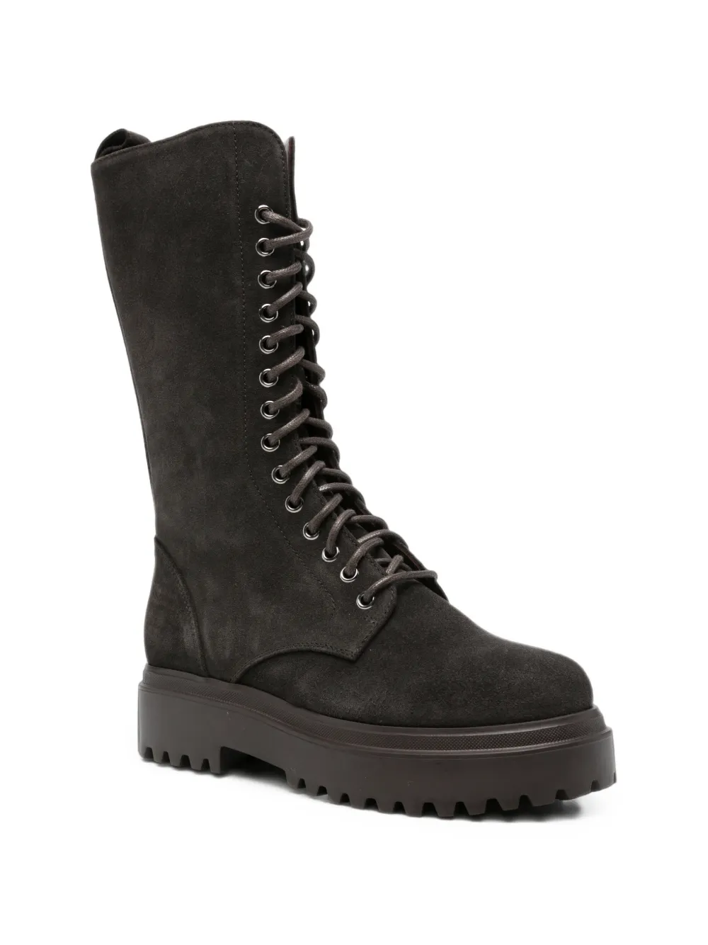 Le Silla lace-up suede ankle boots Bruin