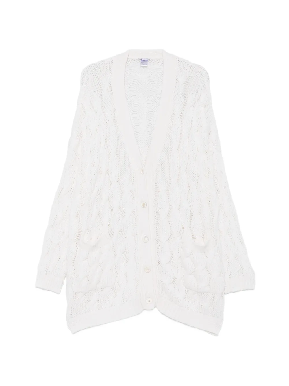 Avant Toi cable-knit open-knit cardigan · S