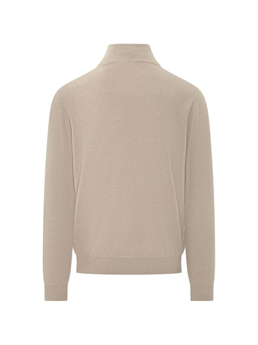 Malo Trui met halve rits Beige