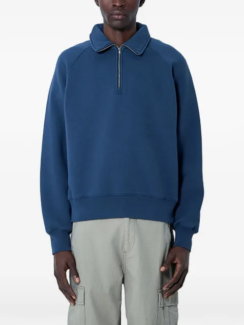 Stüssy sudadera con cierre de cremallera