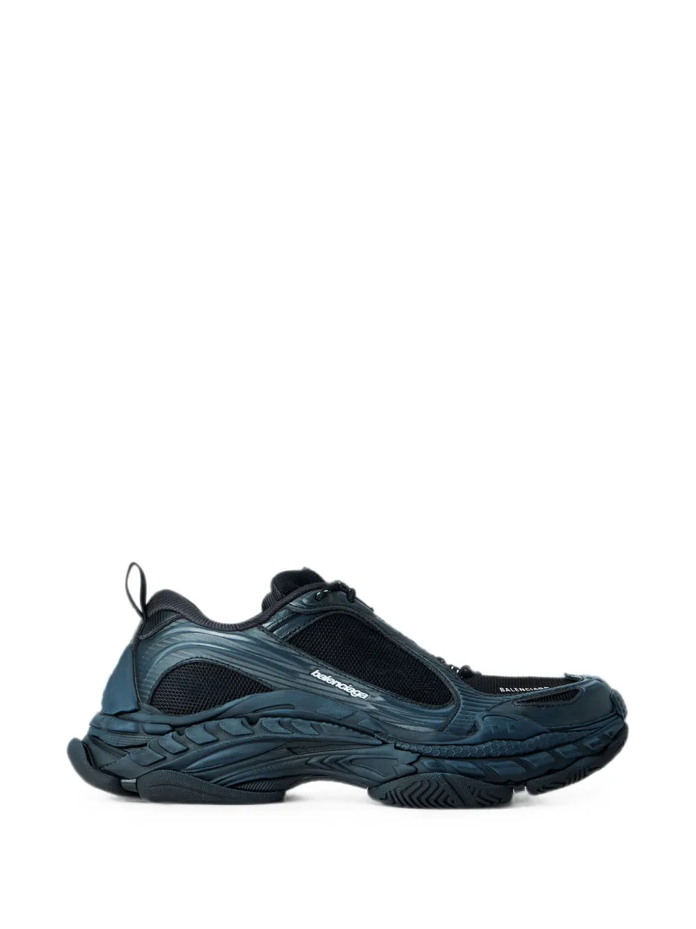 Balenciaga Triple S.2 sneakers in black dark grey Zwart