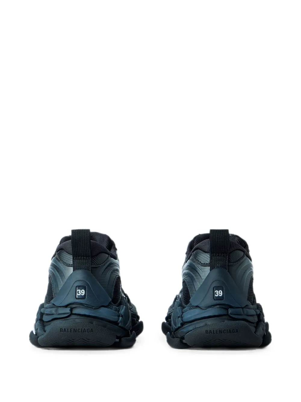 Balenciaga Triple S.2 sneakers in black dark grey Zwart