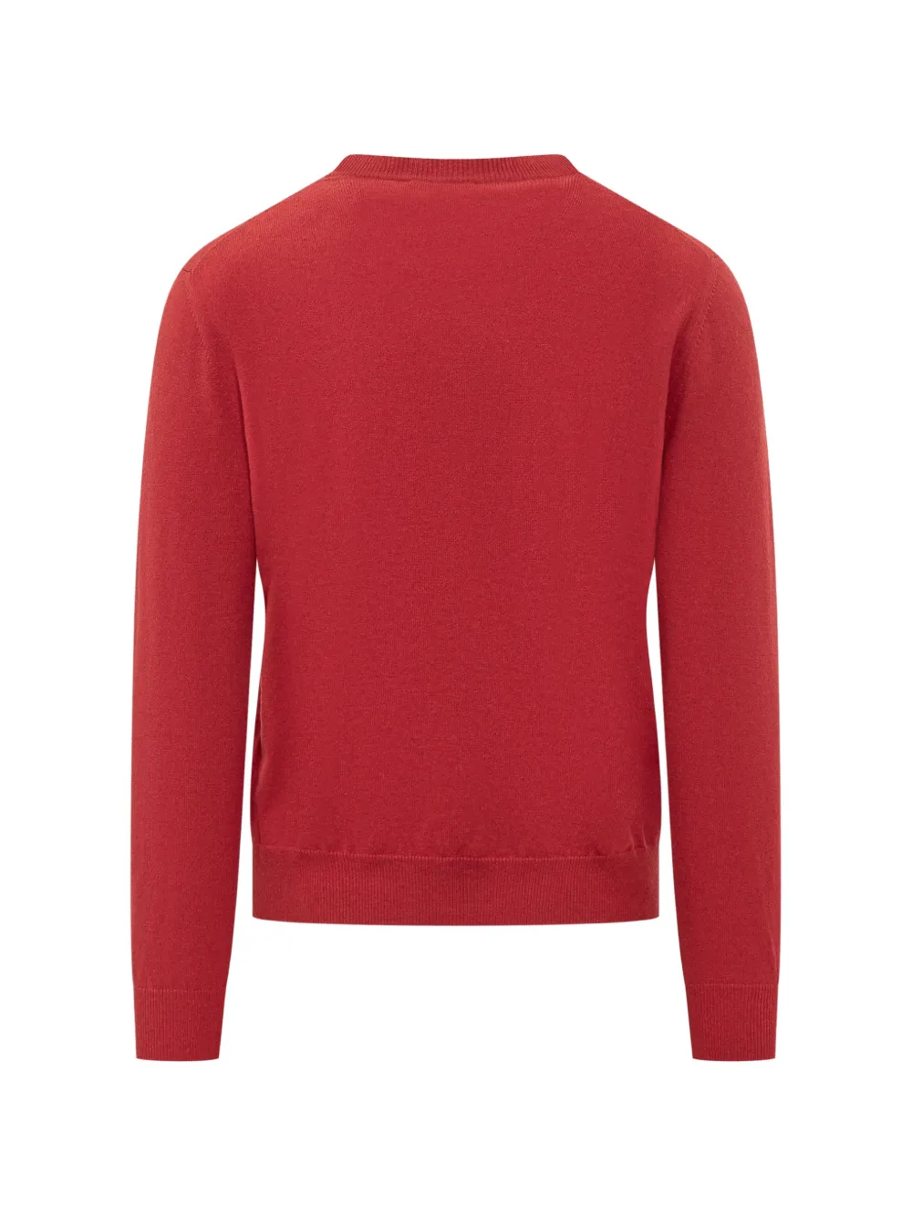Malo Kasjmier trui met ronde hals Rood