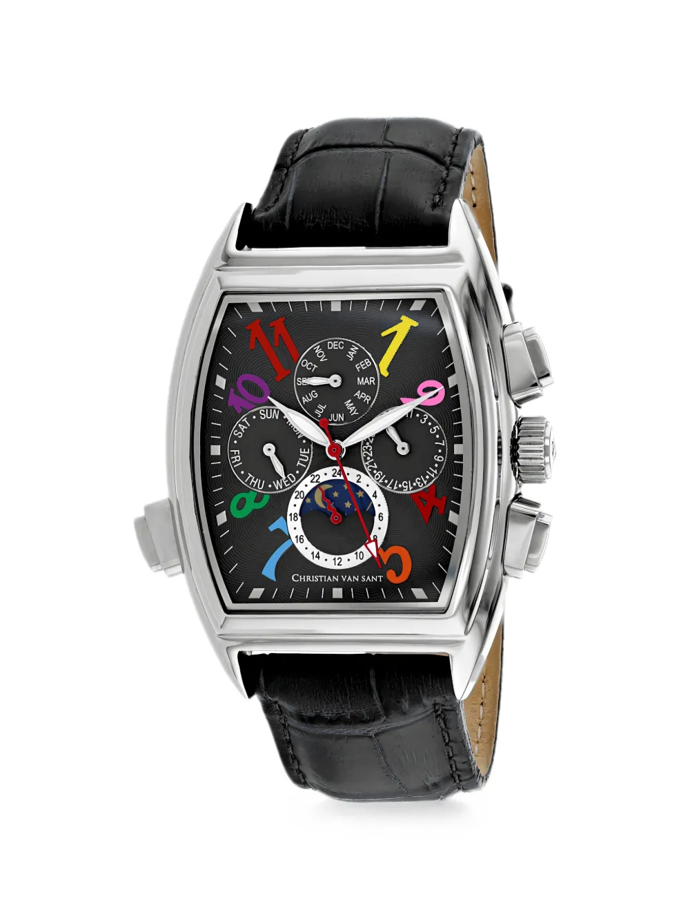 CHRISTIAN VAN SANT Grandeur 45mm watch - Nero
