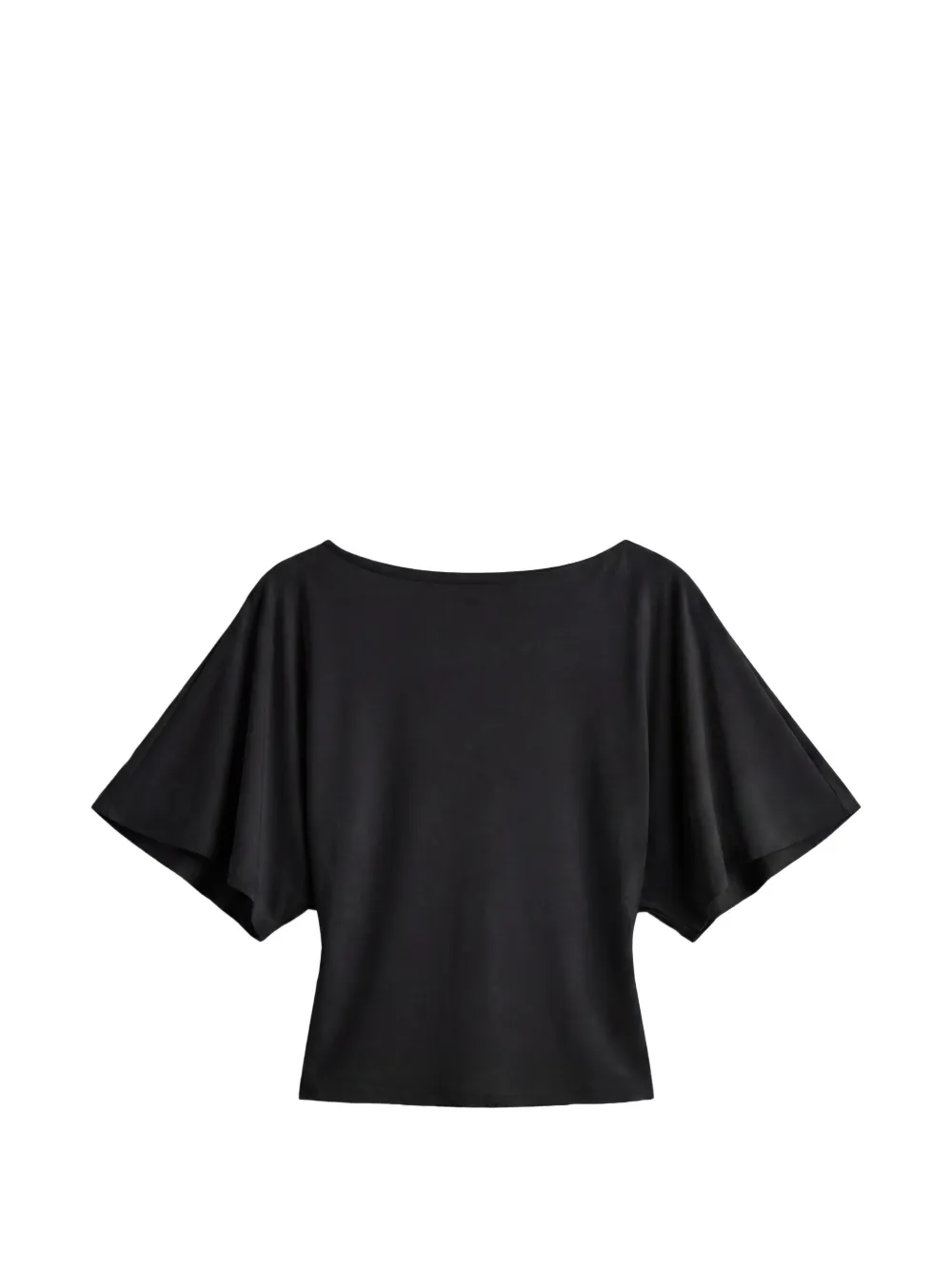 Reformation Avery Tie-fastening Top In Black