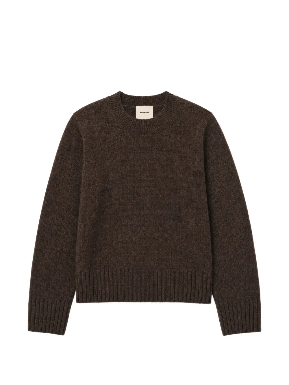 Reformation Cove oversized sweater Bruin