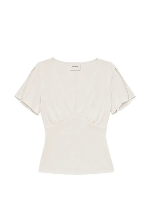 Reformation Cosette slit-sleeve top