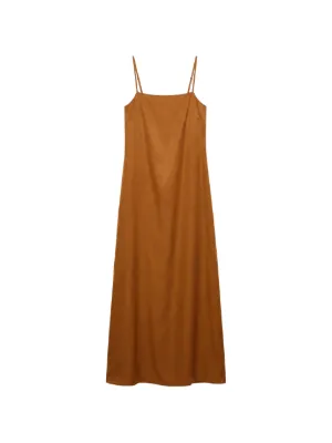 Reformation Emiliana Knitted Dress | Brown
