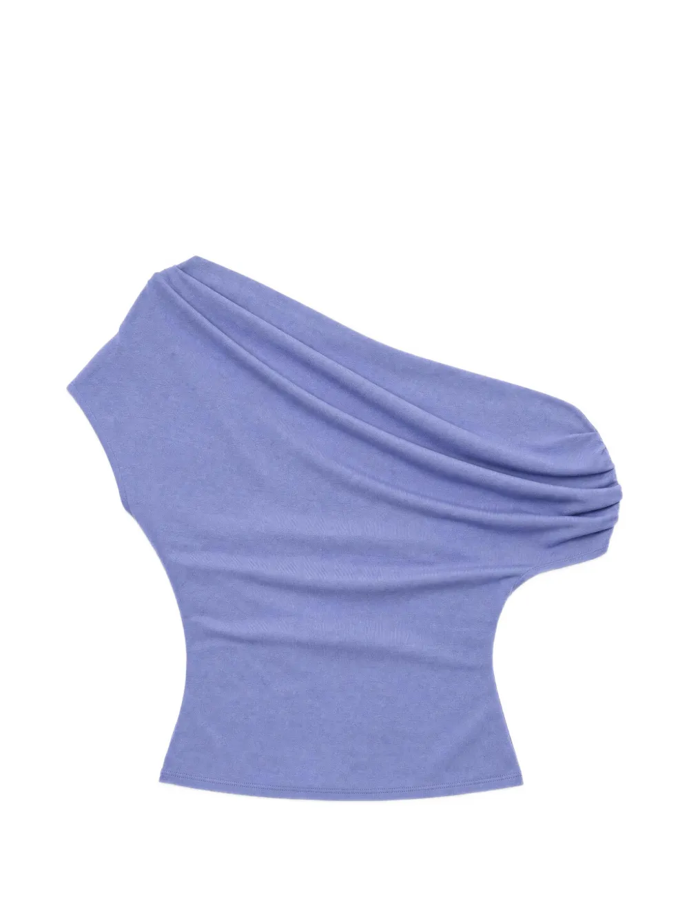 Reformation Iris draped one-shoulder top