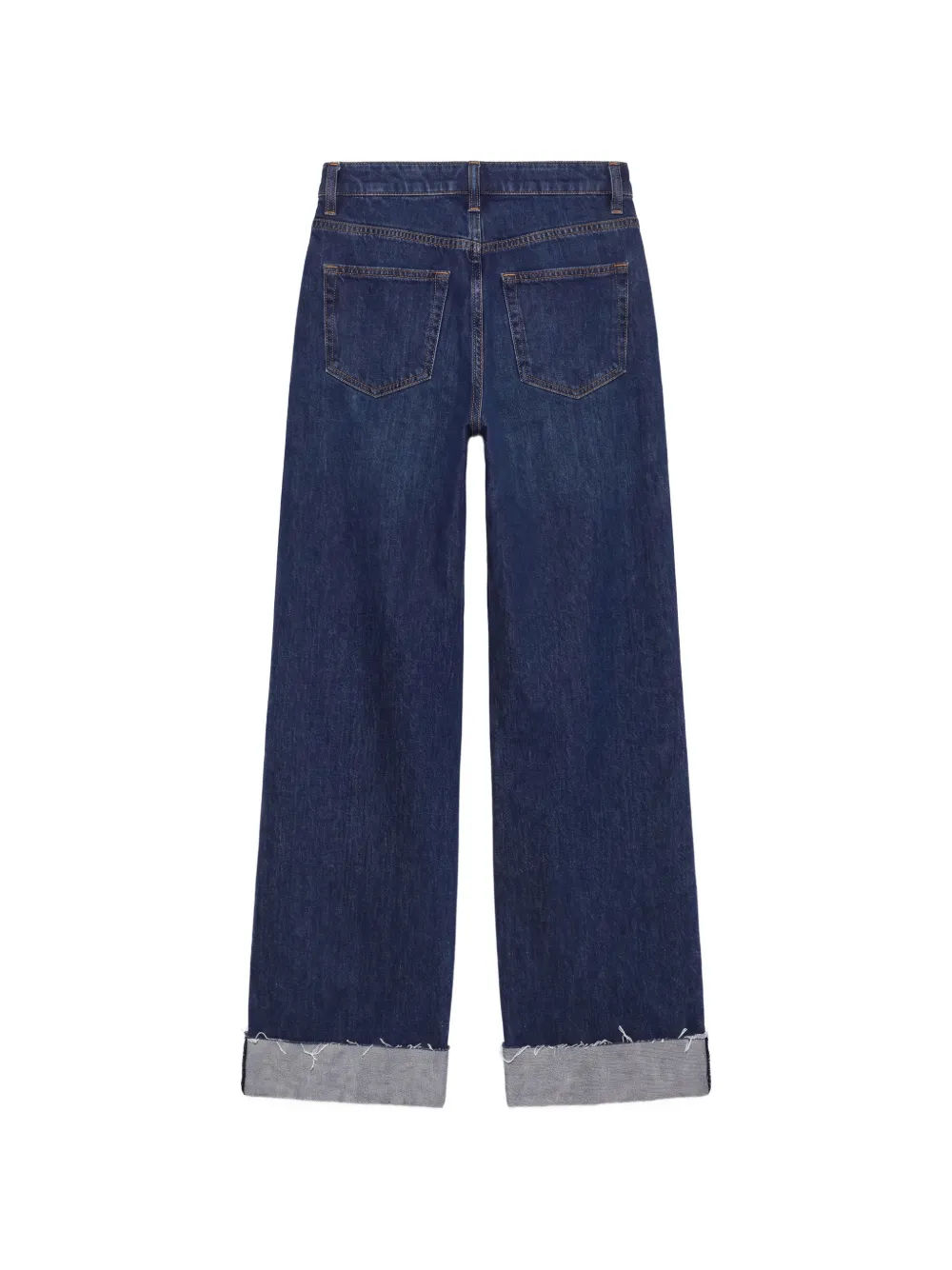 Reformation Cary jeans met wijde pijpen Blauw