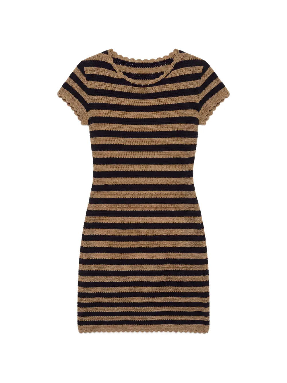 Reformation Pip striped mini dress