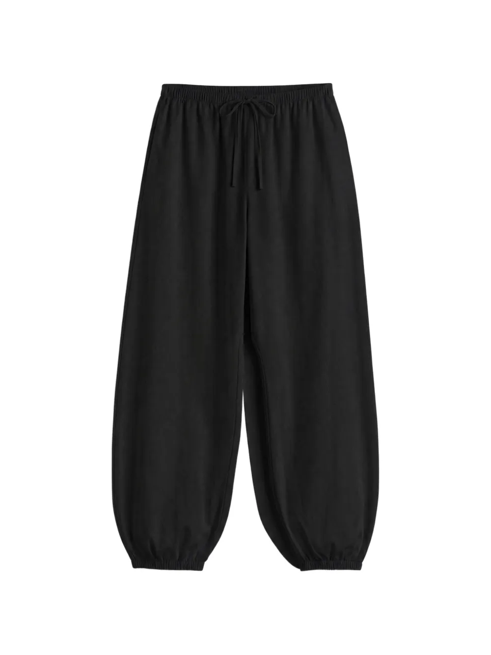 Reformation Pantaloni sportivi Aven con vita elasticizzata - Nero