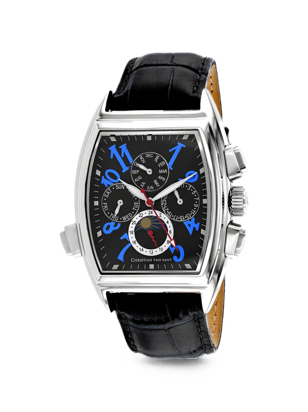 CHRISTIAN VAN SANT Grandeur 45mm watch - Nero