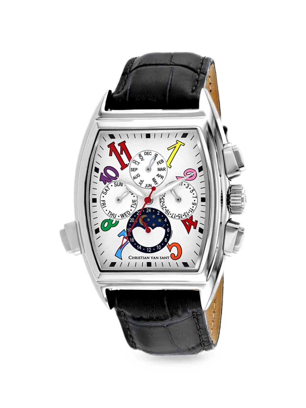 CHRISTIAN VAN SANT Grandeur 45mm watch - Bianco
