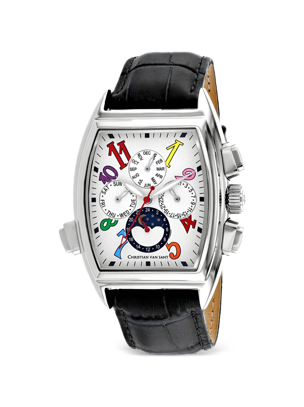 CHRISTIAN VAN SANT Grandeur 45mm watch - Bianco