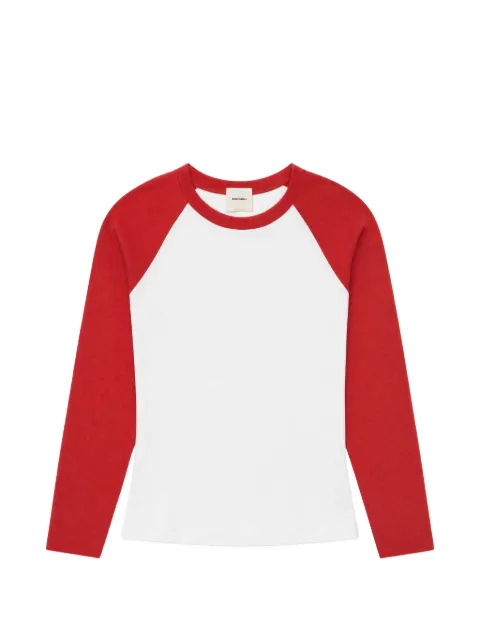Reformation Noelle raglan-sleeve T-shirt