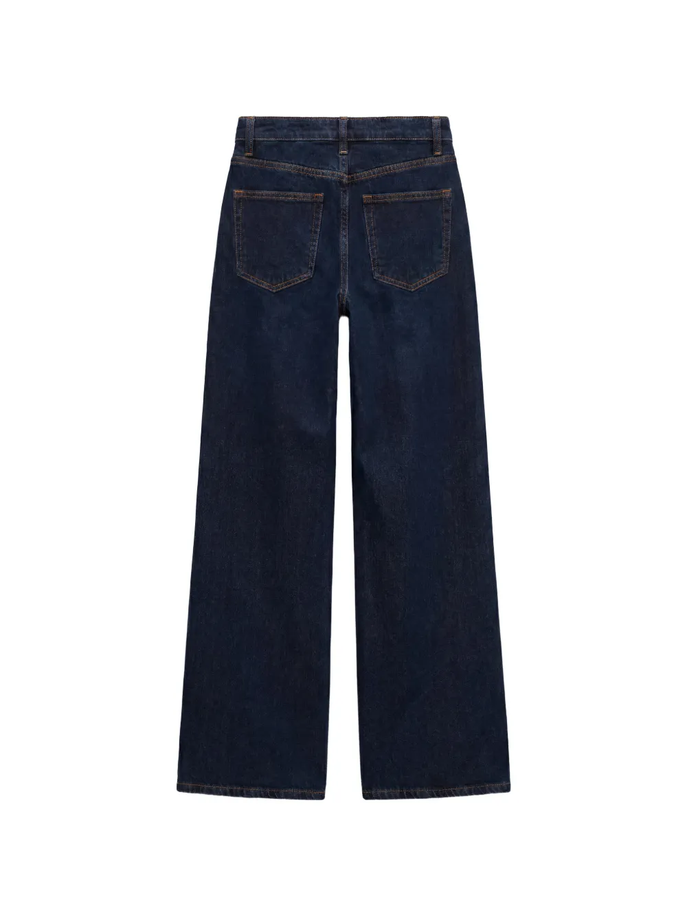 Reformation Cary jeans met wijde pijpen Blauw
