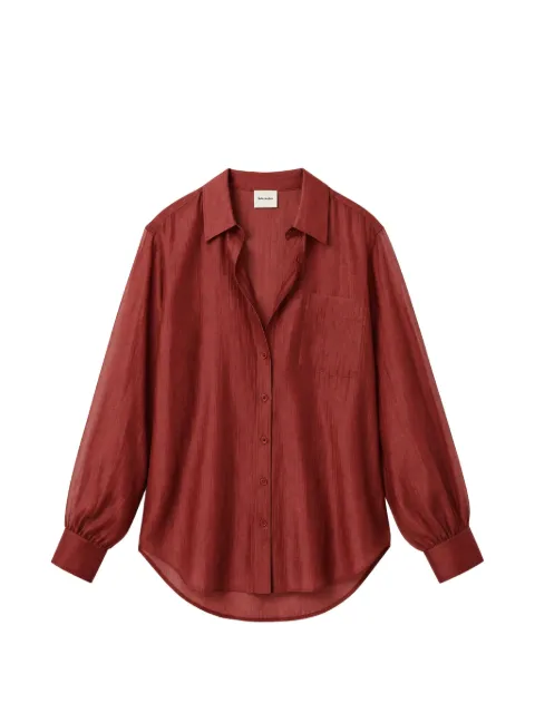 Reformation Eli oversized-fit shirt
