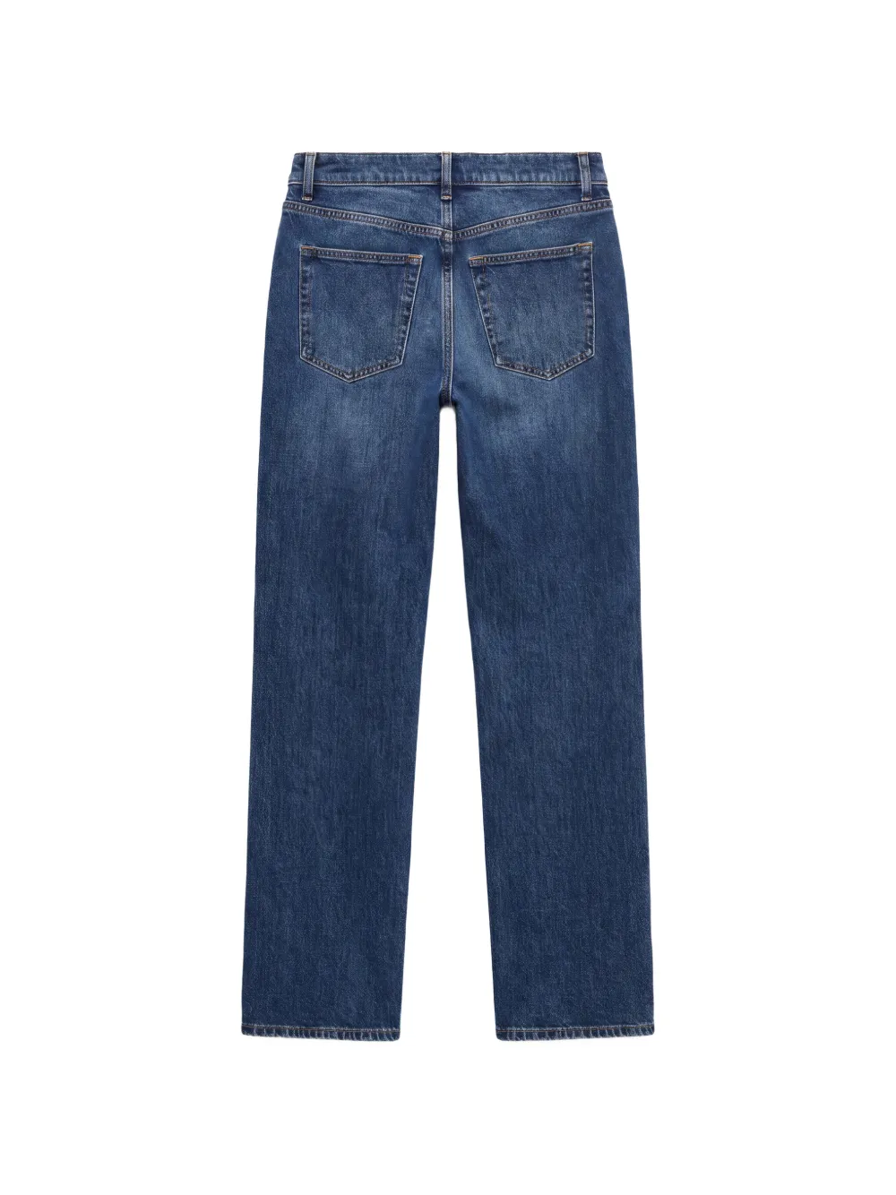 Reformation Miles straight jeans Blauw